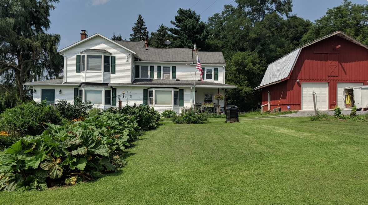 Chenango County NY Farm with Exceptional Home