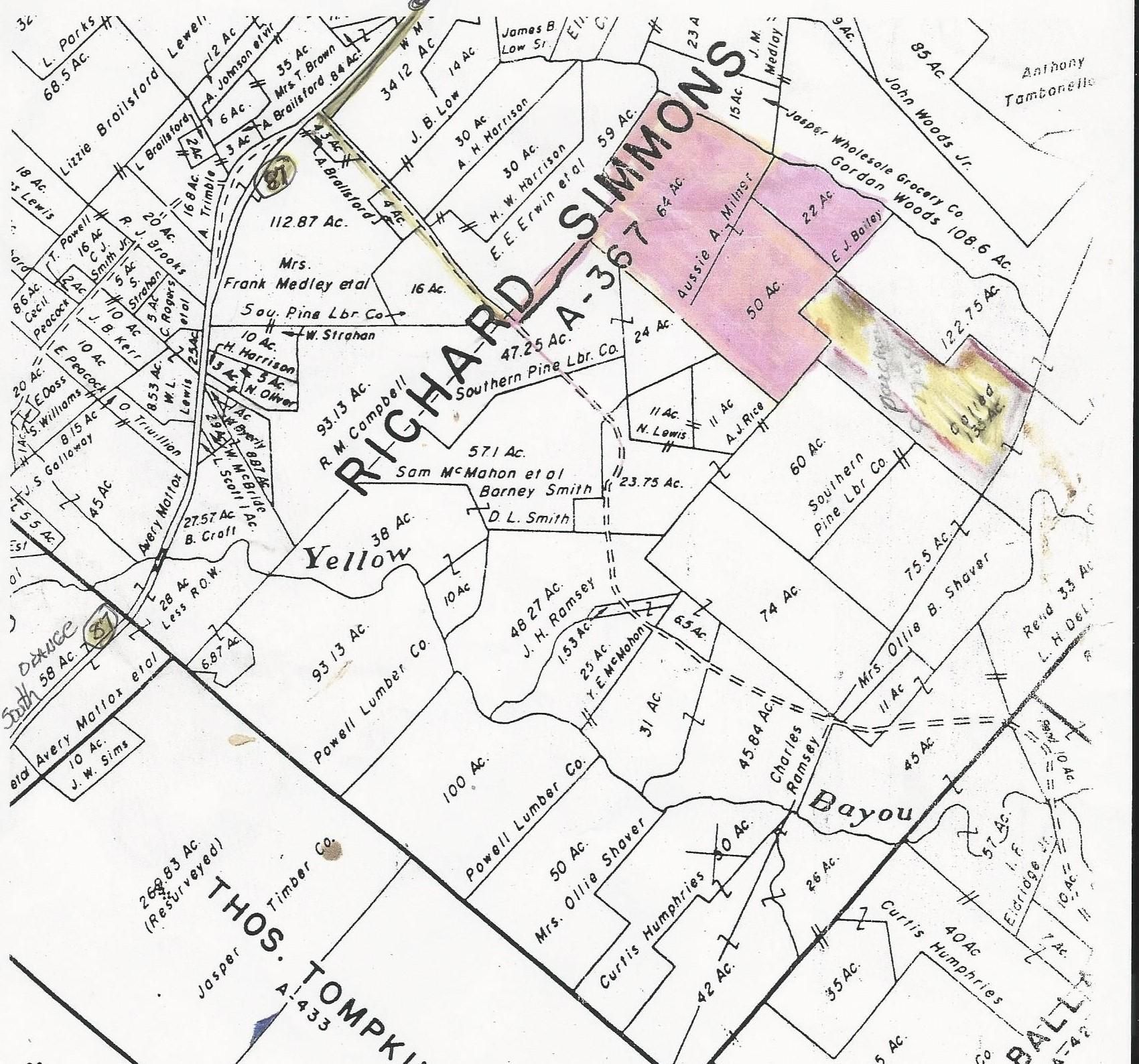 197 acres in Newton County, Texas