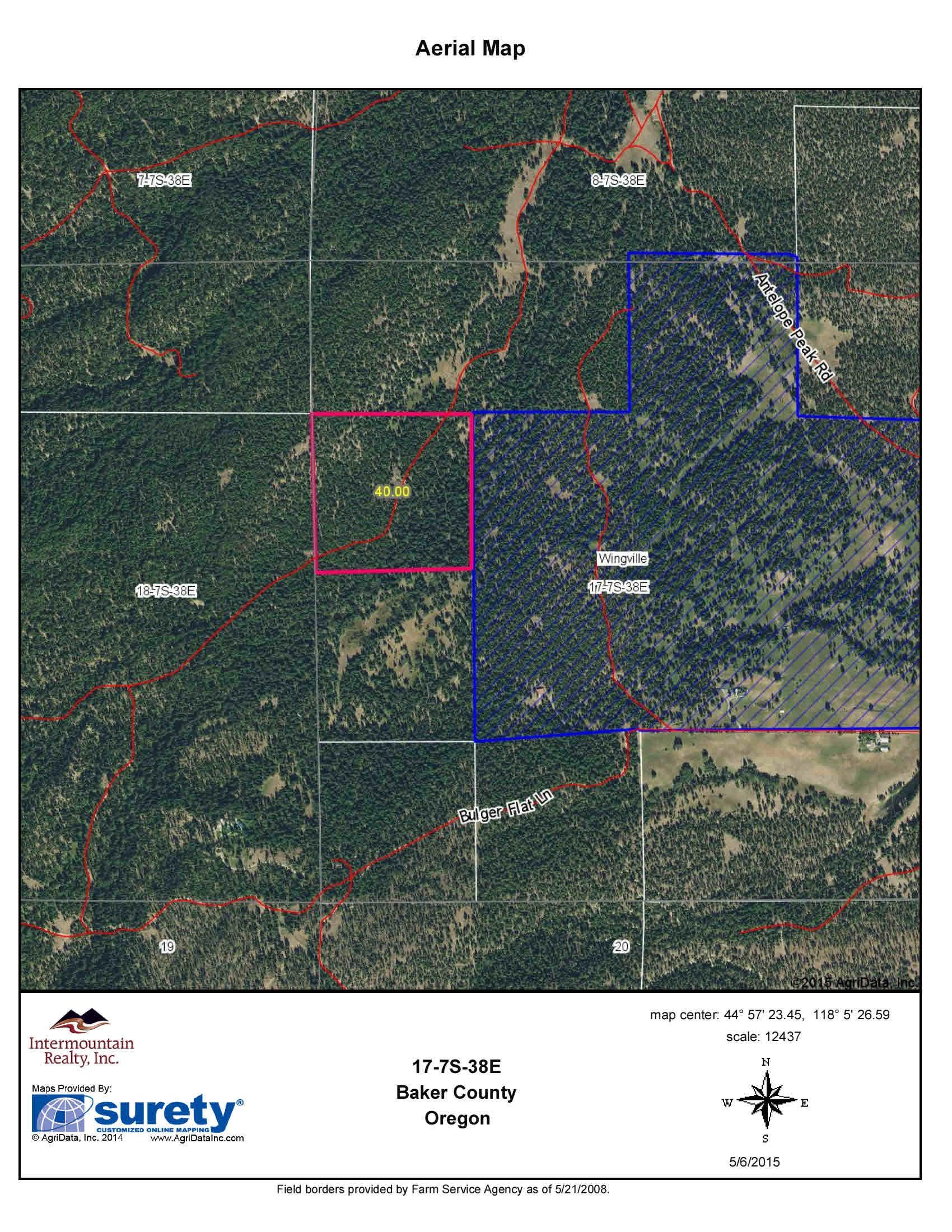 40 acres in Baker County, Oregon