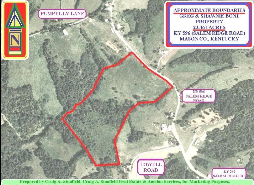 23.46 acres in Mason County, Kentucky