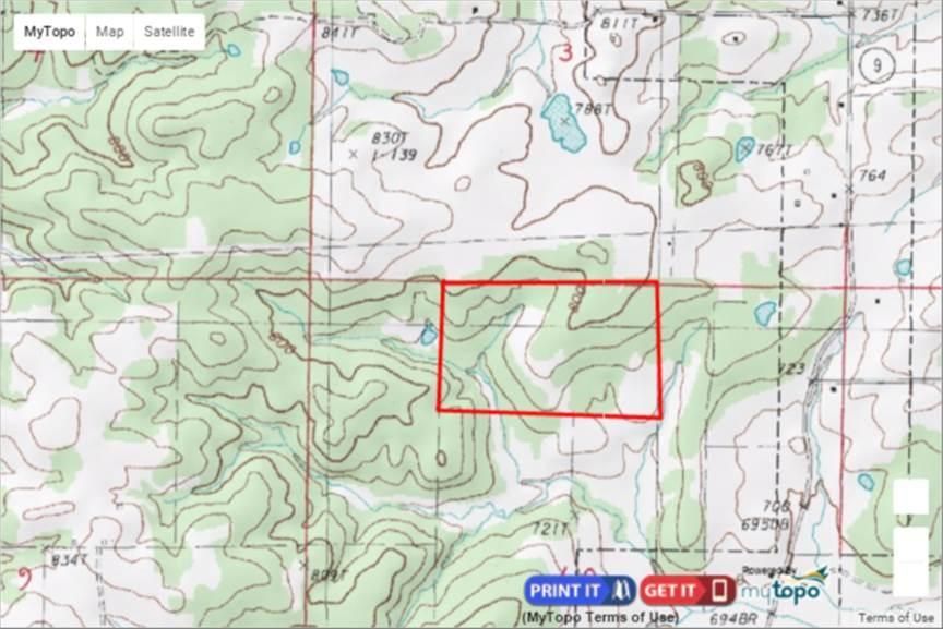 25 acres in Izard County, Arkansas