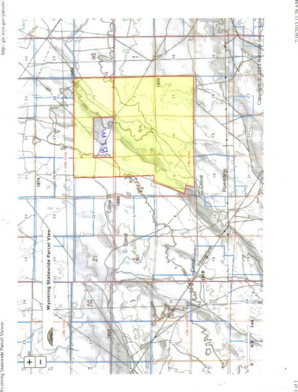 5,000 acres in Natrona County, Wyoming