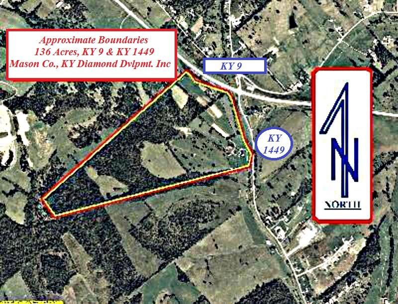 136.00 acres in Mason County, Kentucky
