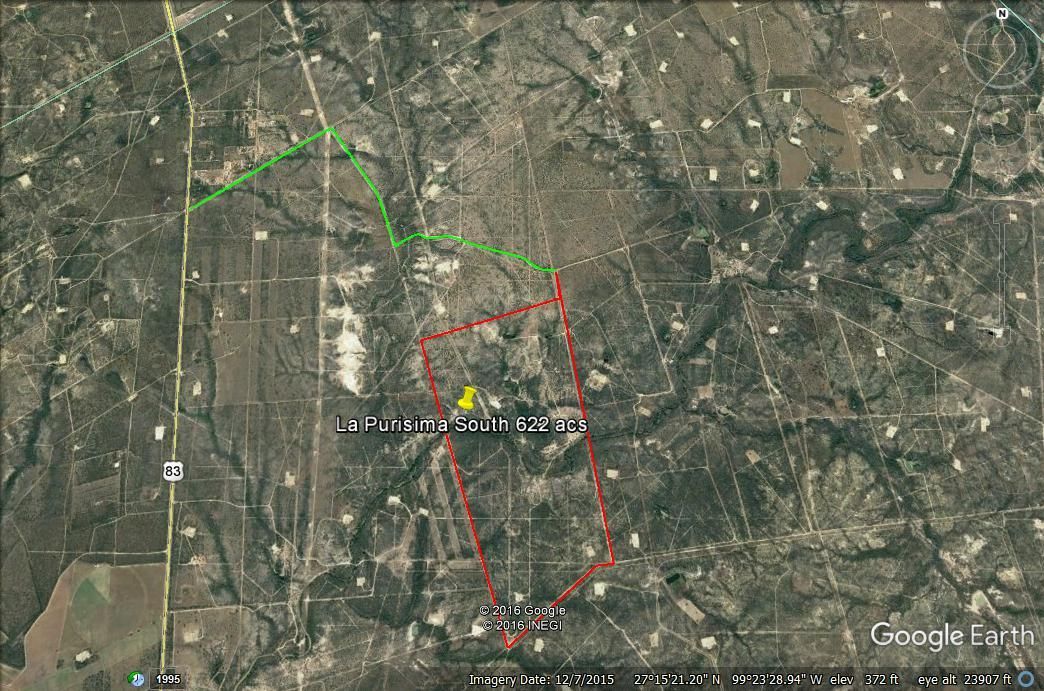 622 acres in Zapata County, Texas