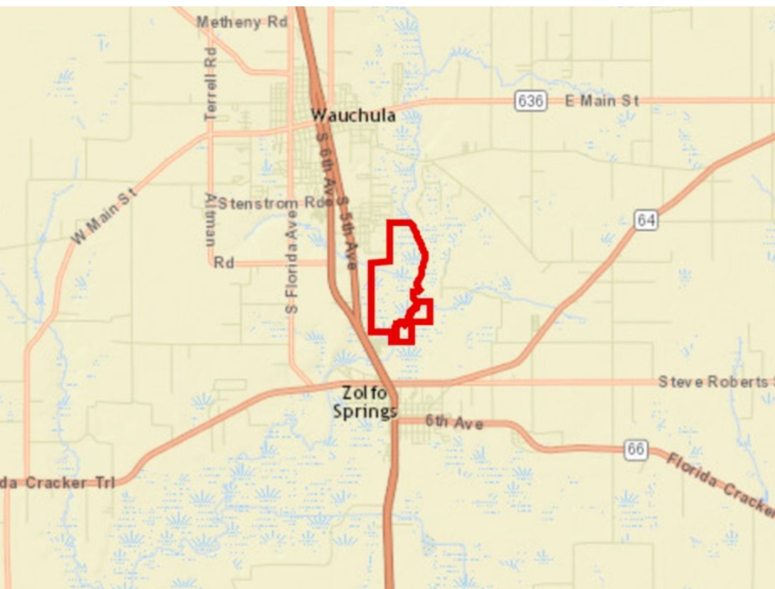 494 acres in Hardee County, Florida