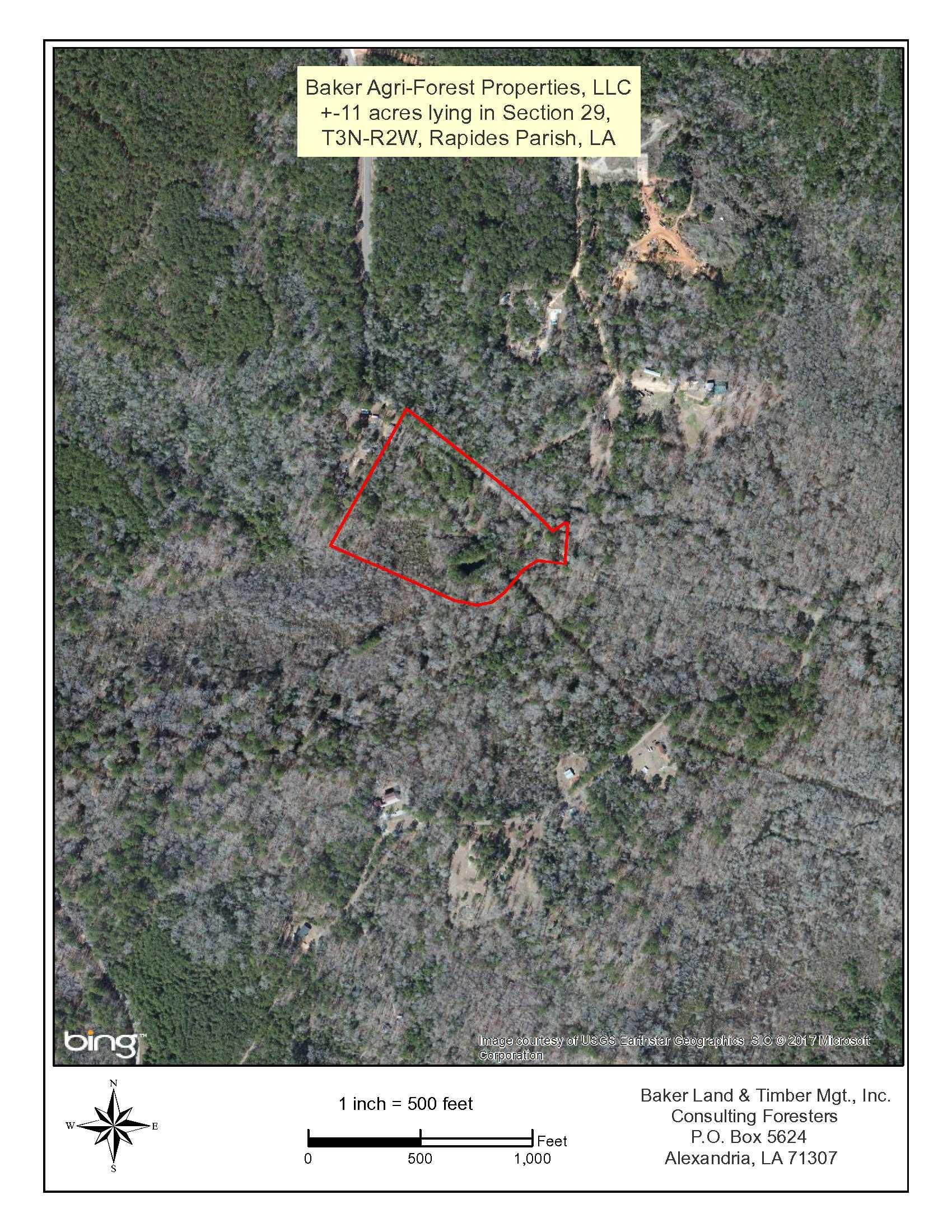 11 acres in Rapides Parish, Louisiana