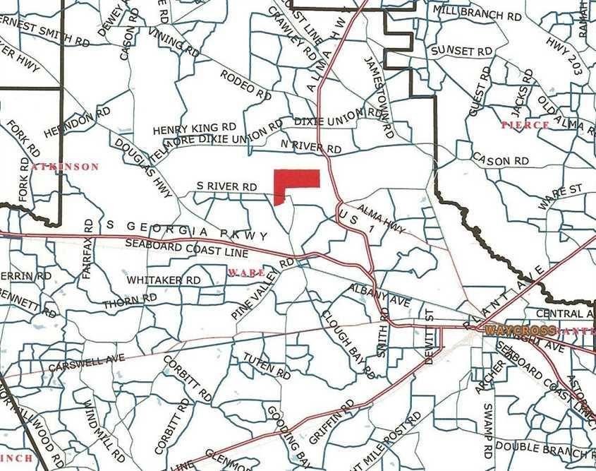 1,142 acres in Ware County,