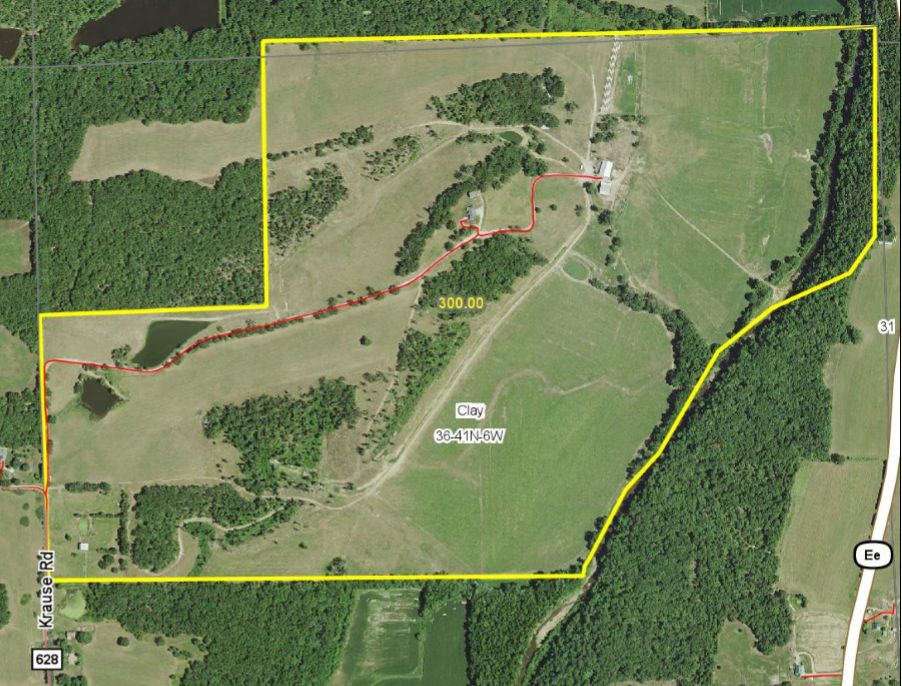 300 acres in Gasconade County, Missouri