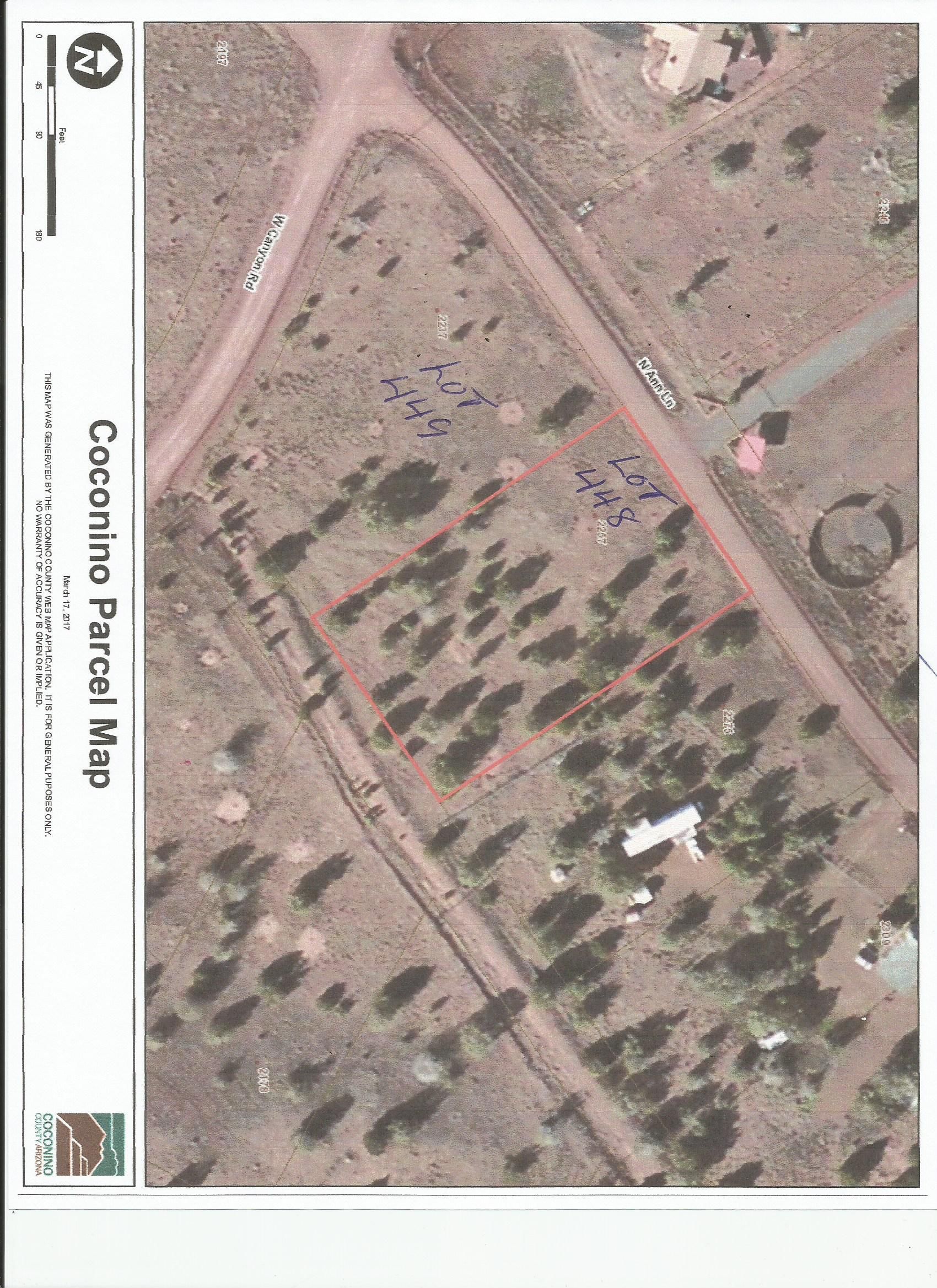1.4 acres in Coconino County, Arizona