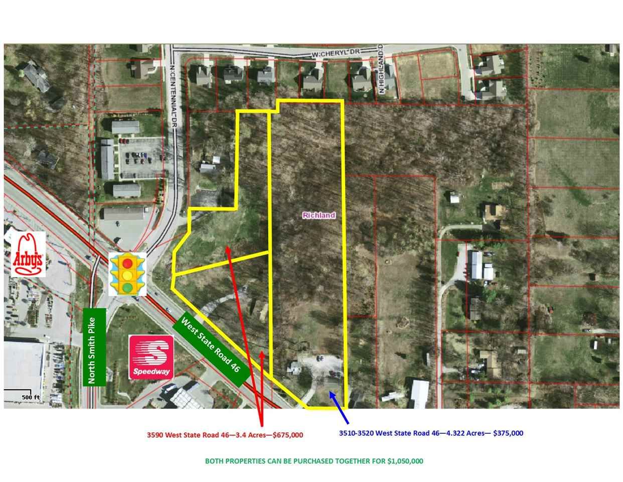 7.72 acres in Monroe County, Indiana