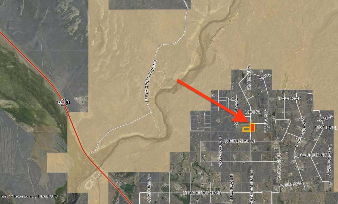 2.5 acres in Sublette County, Wyoming