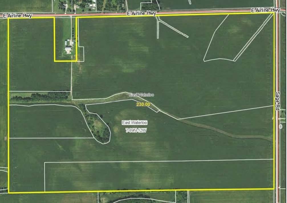 230 acres in Black Hawk County, Iowa