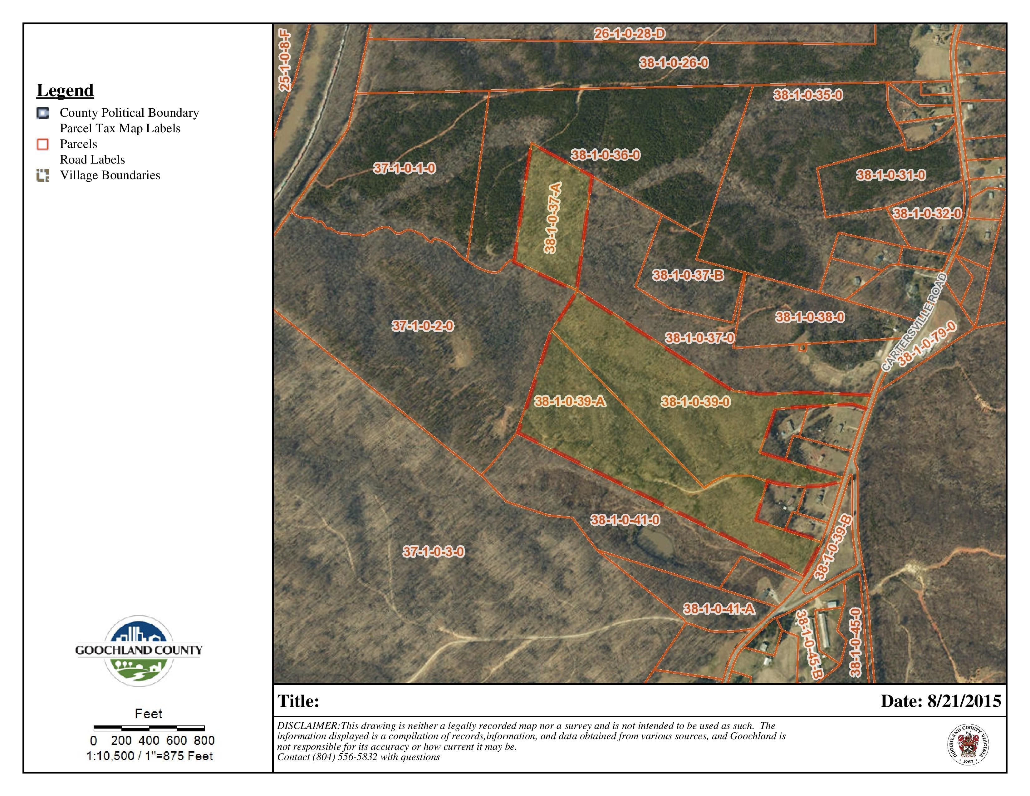 63.14 acres in Goochland County, Virginia