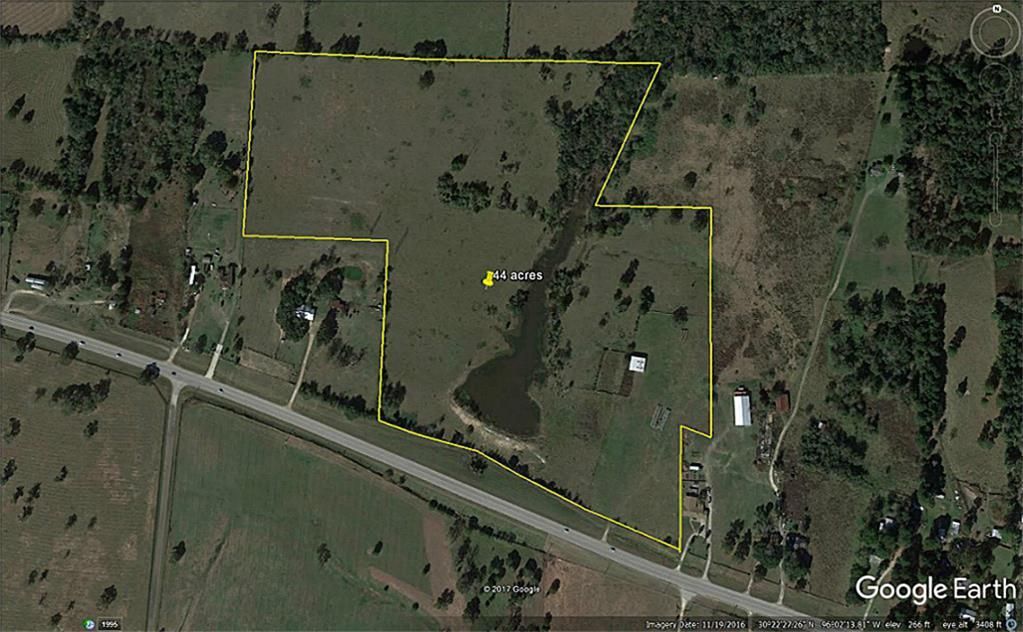 44.00 acres in Grimes County, Texas