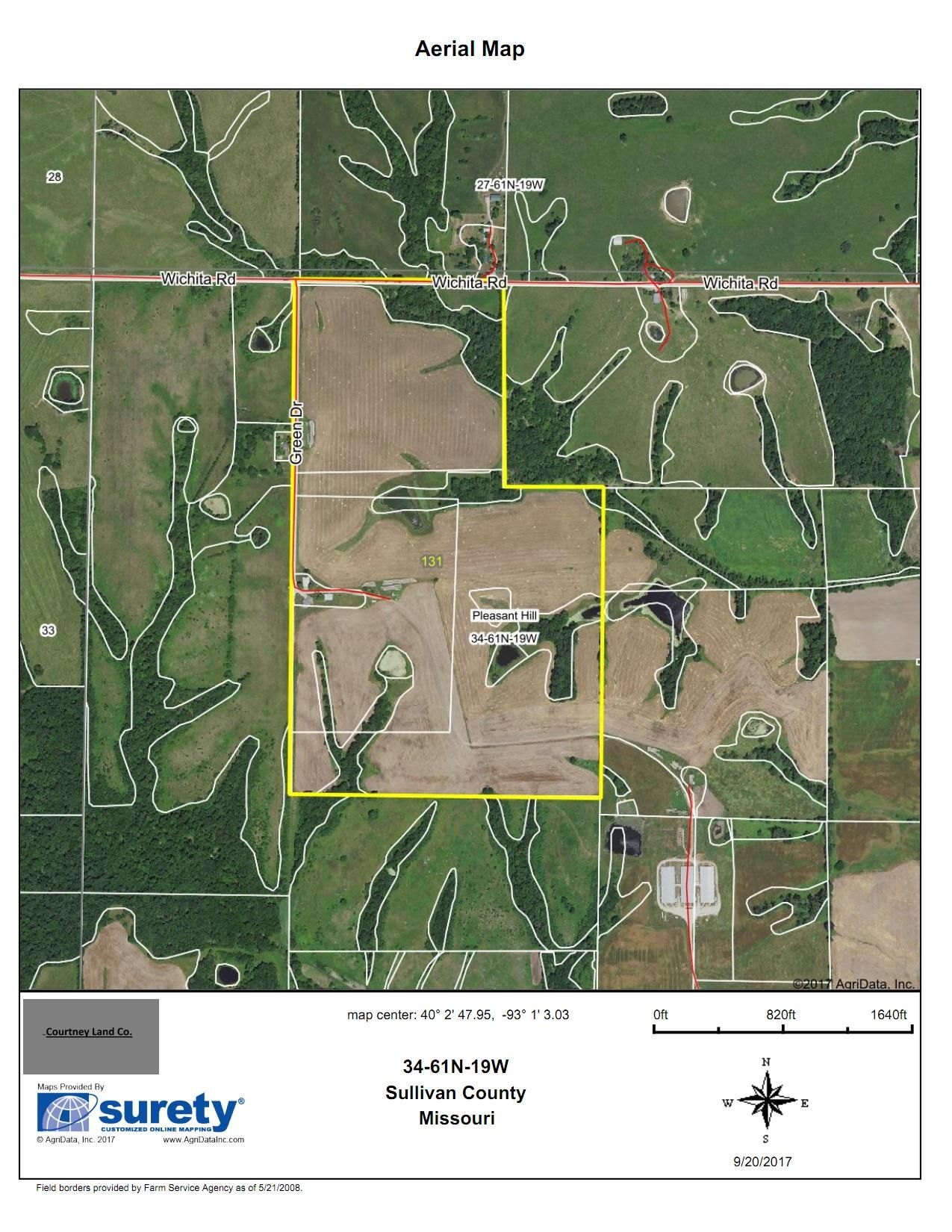 131 acres in Sullivan County, Missouri