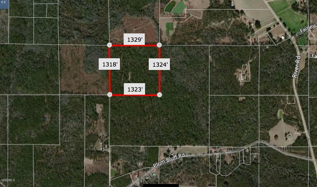 40 acres in County, Mississippi