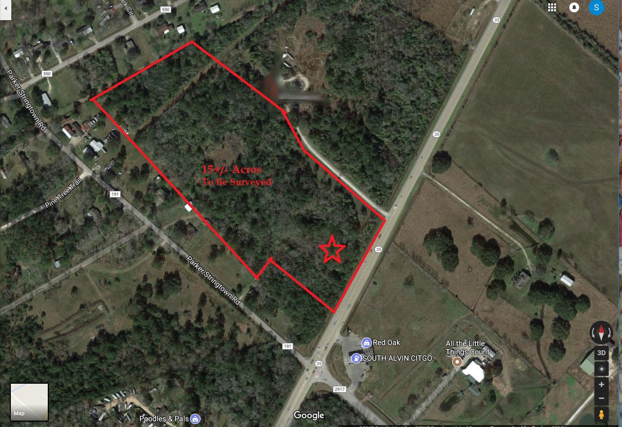 16 acres in Brazoria County, Texas