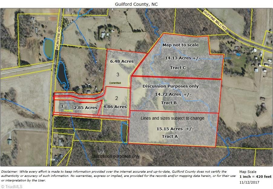 14.72 acres in Guilford County, North Carolina