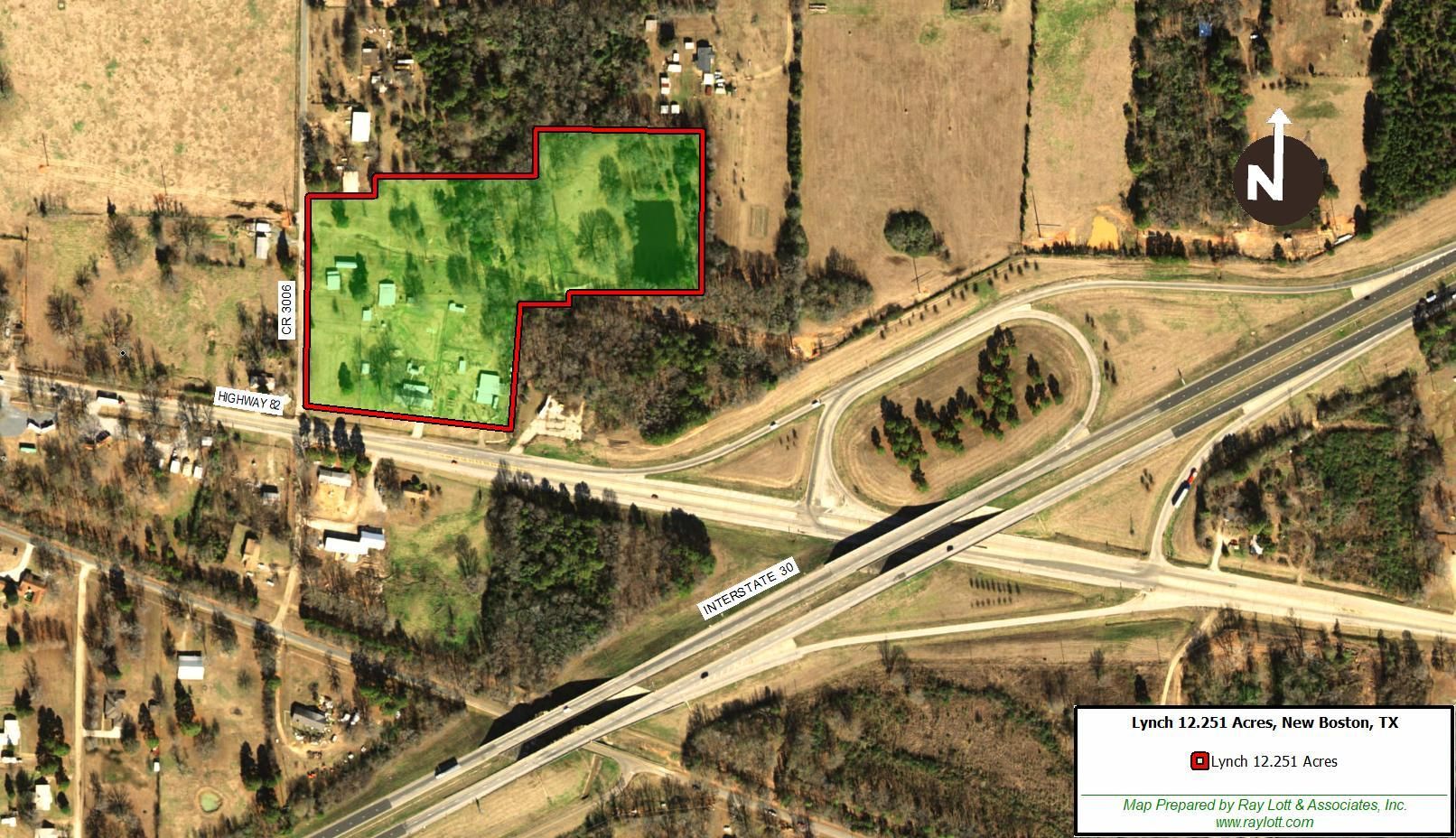 12.25 acres in Bowie County, Texas