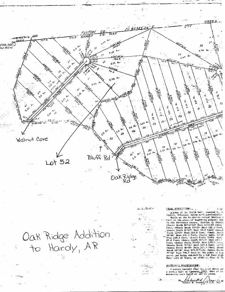 3.48 acres in Sharp County, Arkansas