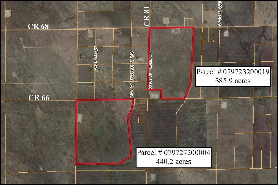 826 acres in Weld County, Colorado
