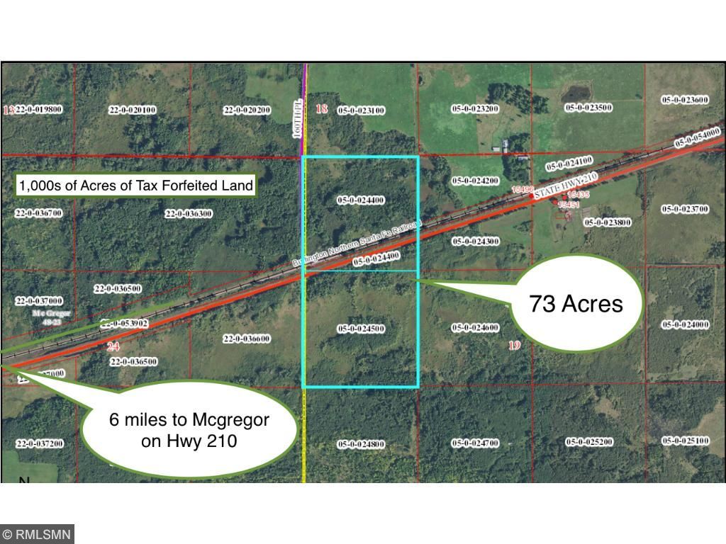 73.00 acres in Aitkin County, Minnesota