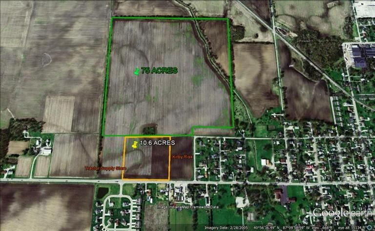 Jasper County Indiana Zoning Map 75.47 Acres In Jasper County, Indiana