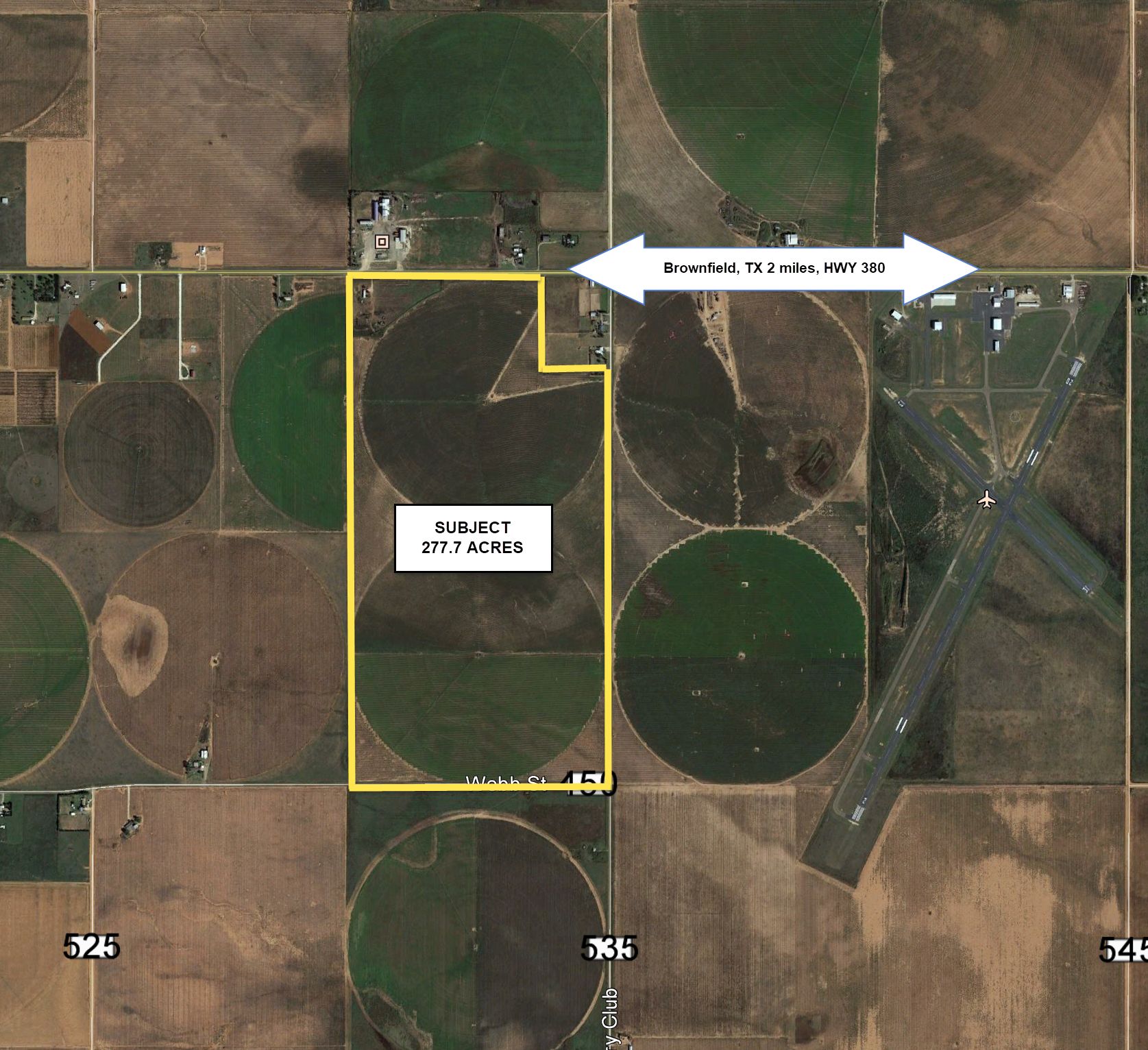 277.70 acres in Terry County, Texas