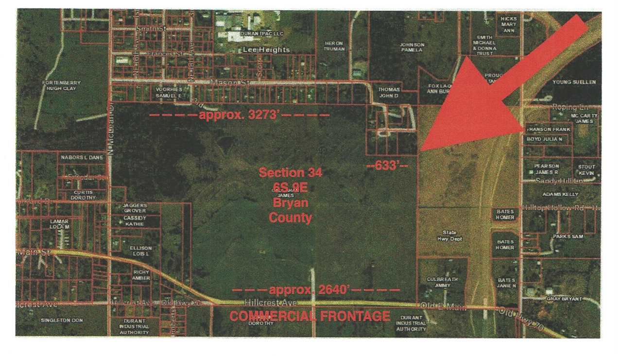198.00 acres in Bryan County, Oklahoma