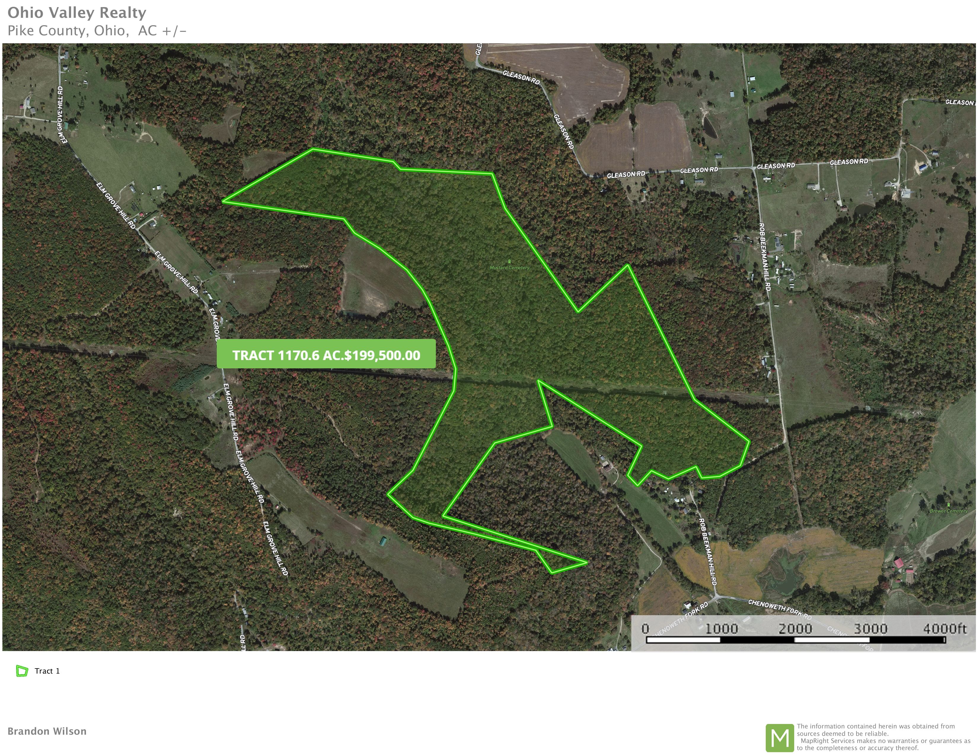 171 acres in Pike County, Ohio