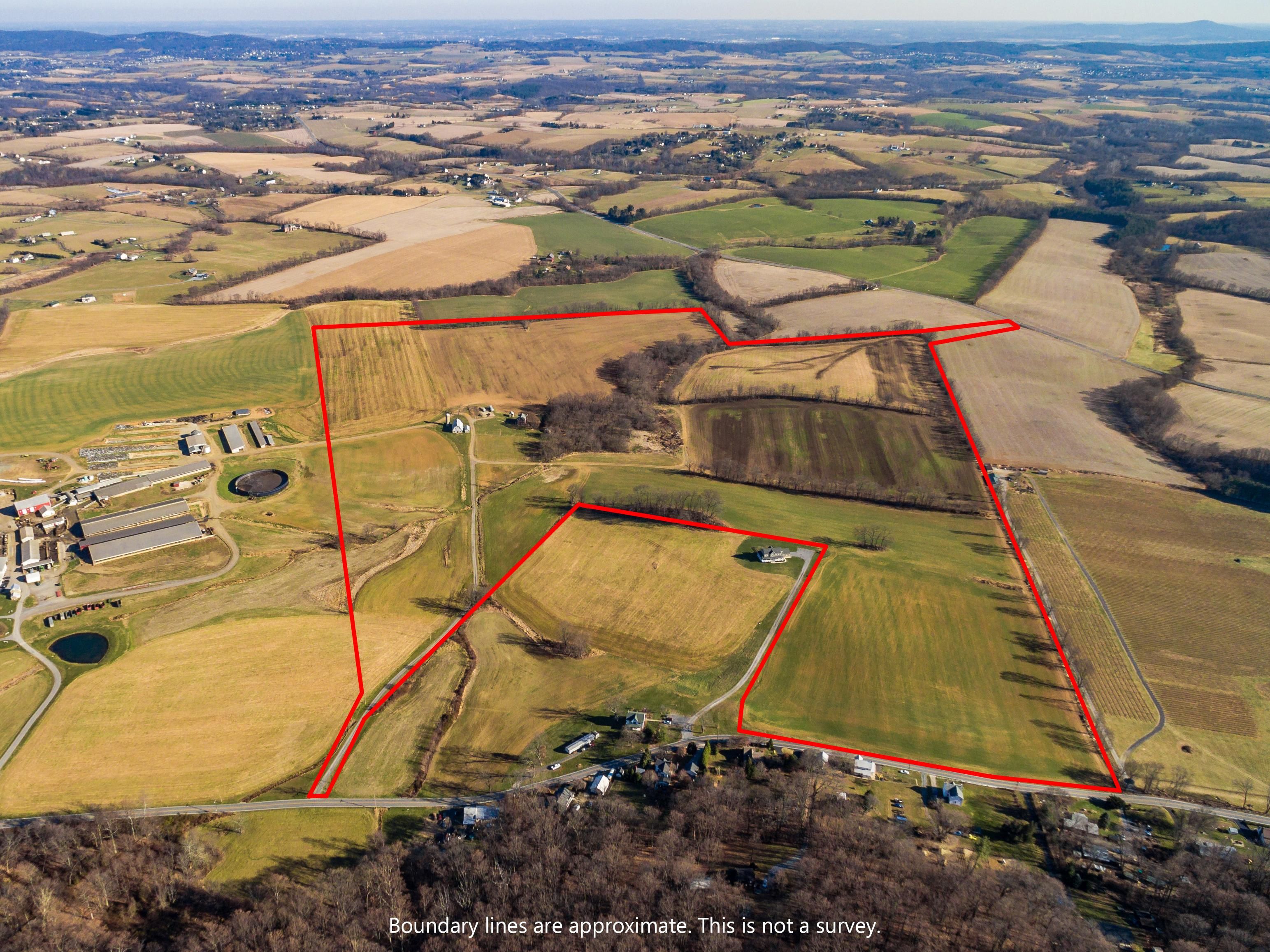 152 acres in Frederick County, Maryland
