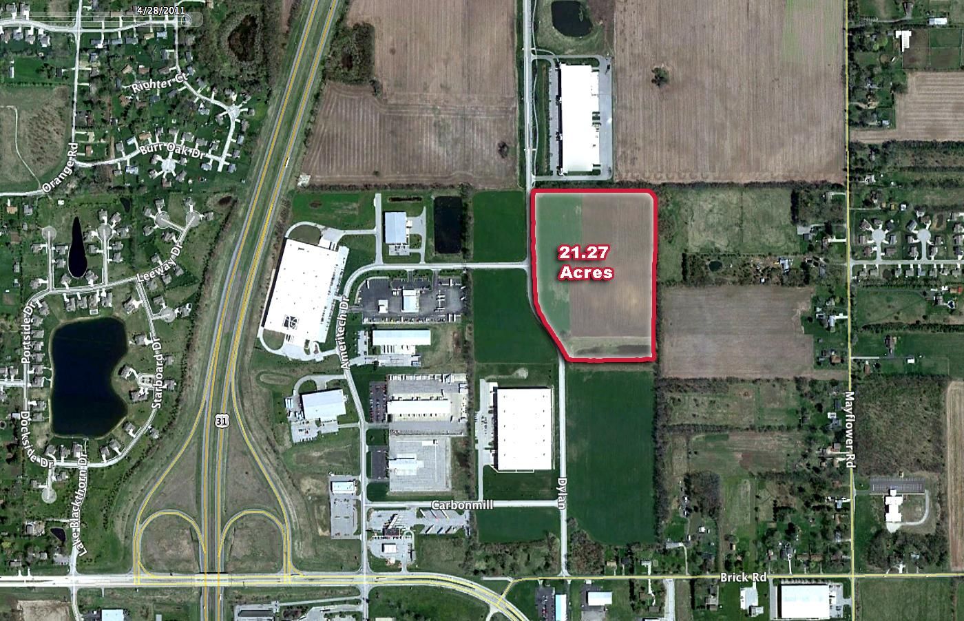 21.27 acres in St Joseph County, Indiana