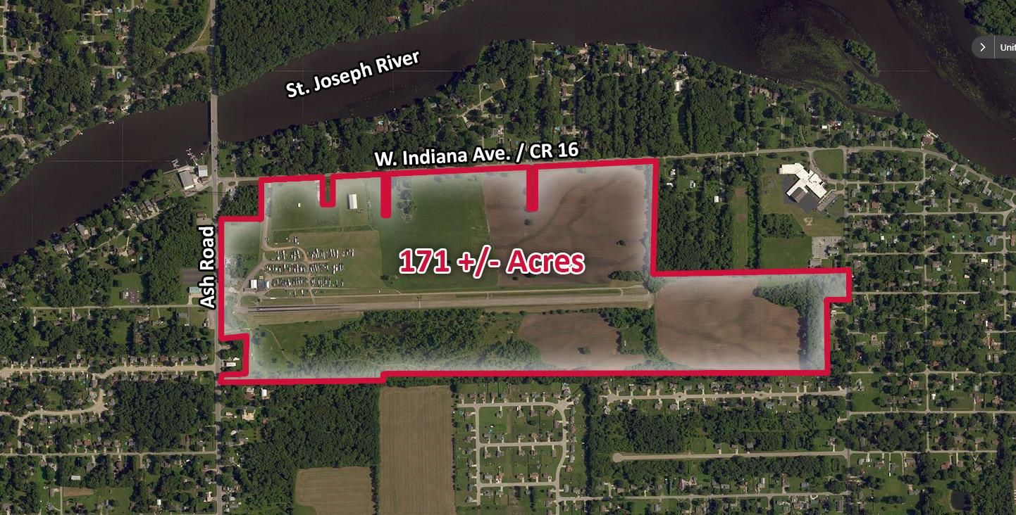 171 acres in Elkhart County, Indiana