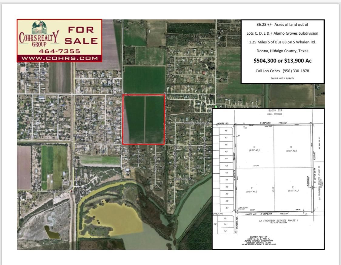 36.28 acres in Hidalgo County, Texas