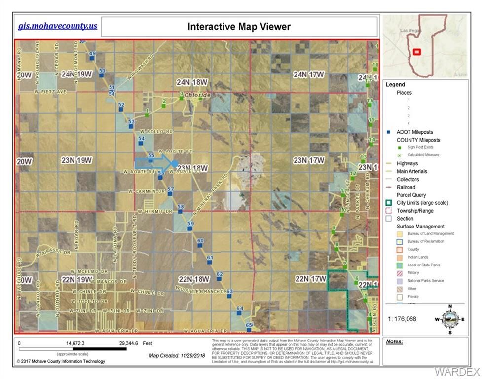 1.25 acres in Mohave County, Arizona