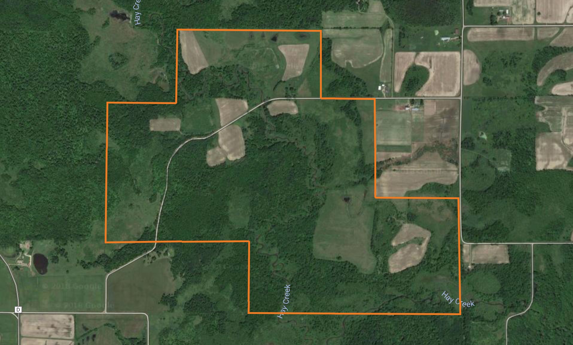 550 acres in Chippewa County, Wisconsin