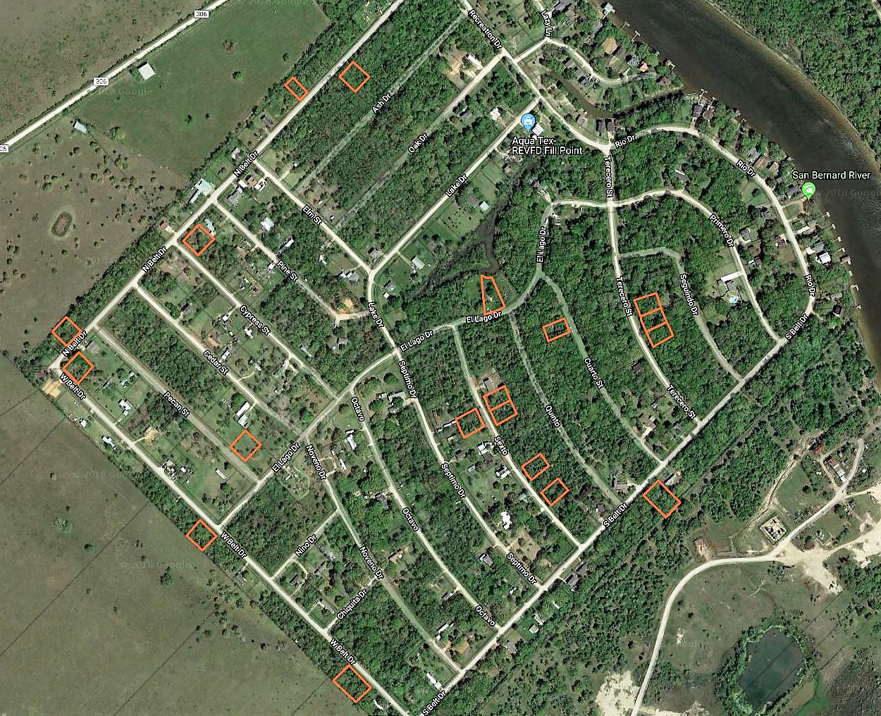 4.25 acres in Brazoria County, Texas