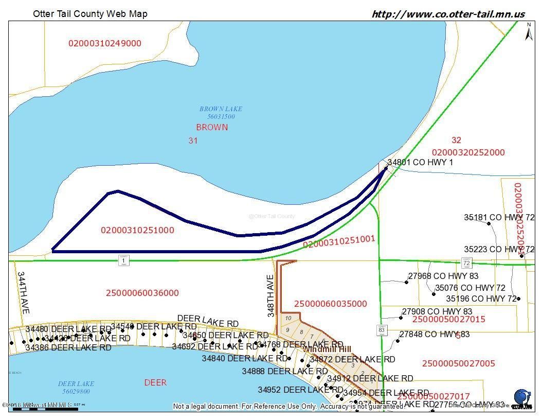 34.5 acres in Otter Tail County, Minnesota