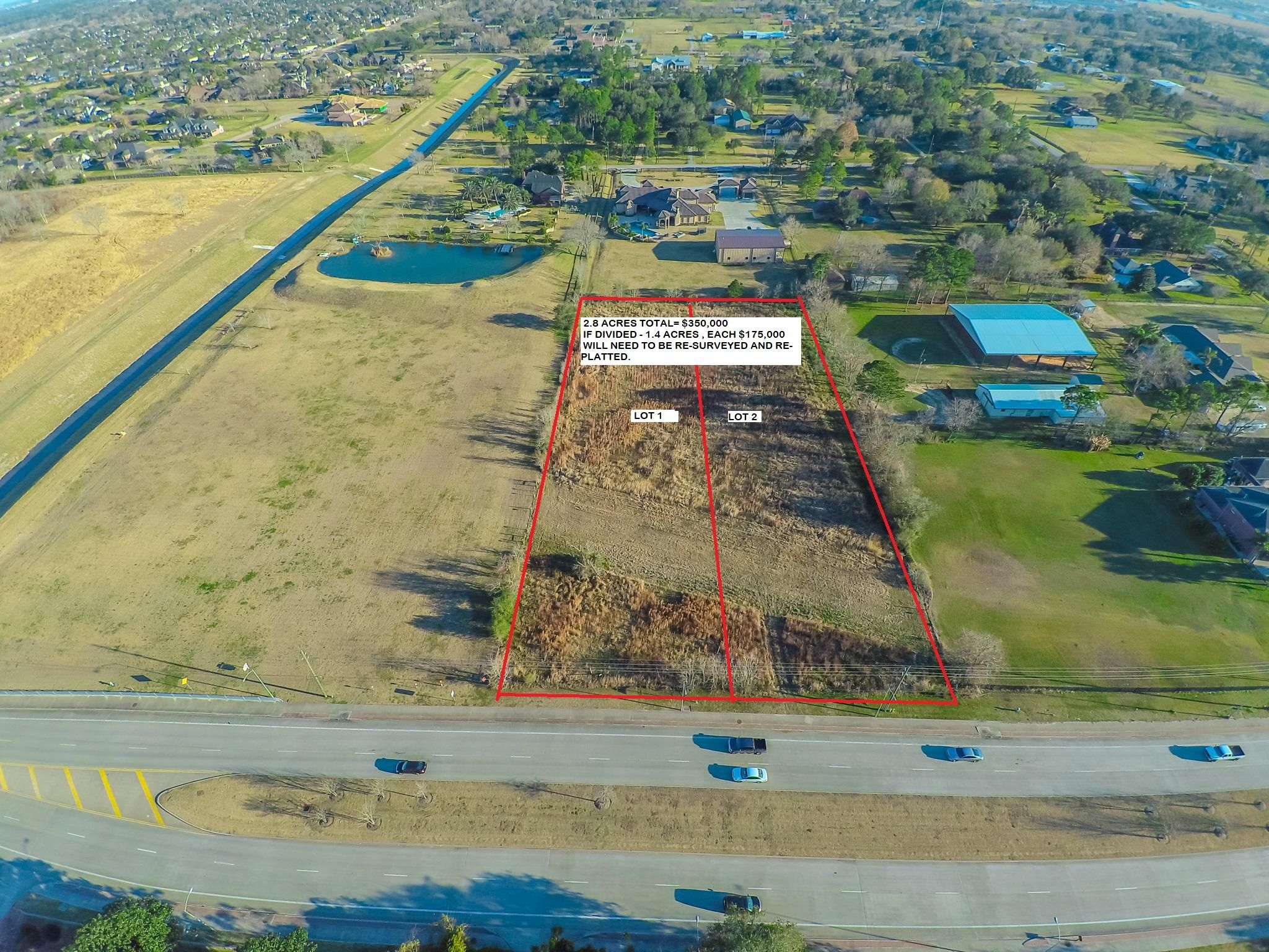 1.4 acres in Brazoria County, Texas