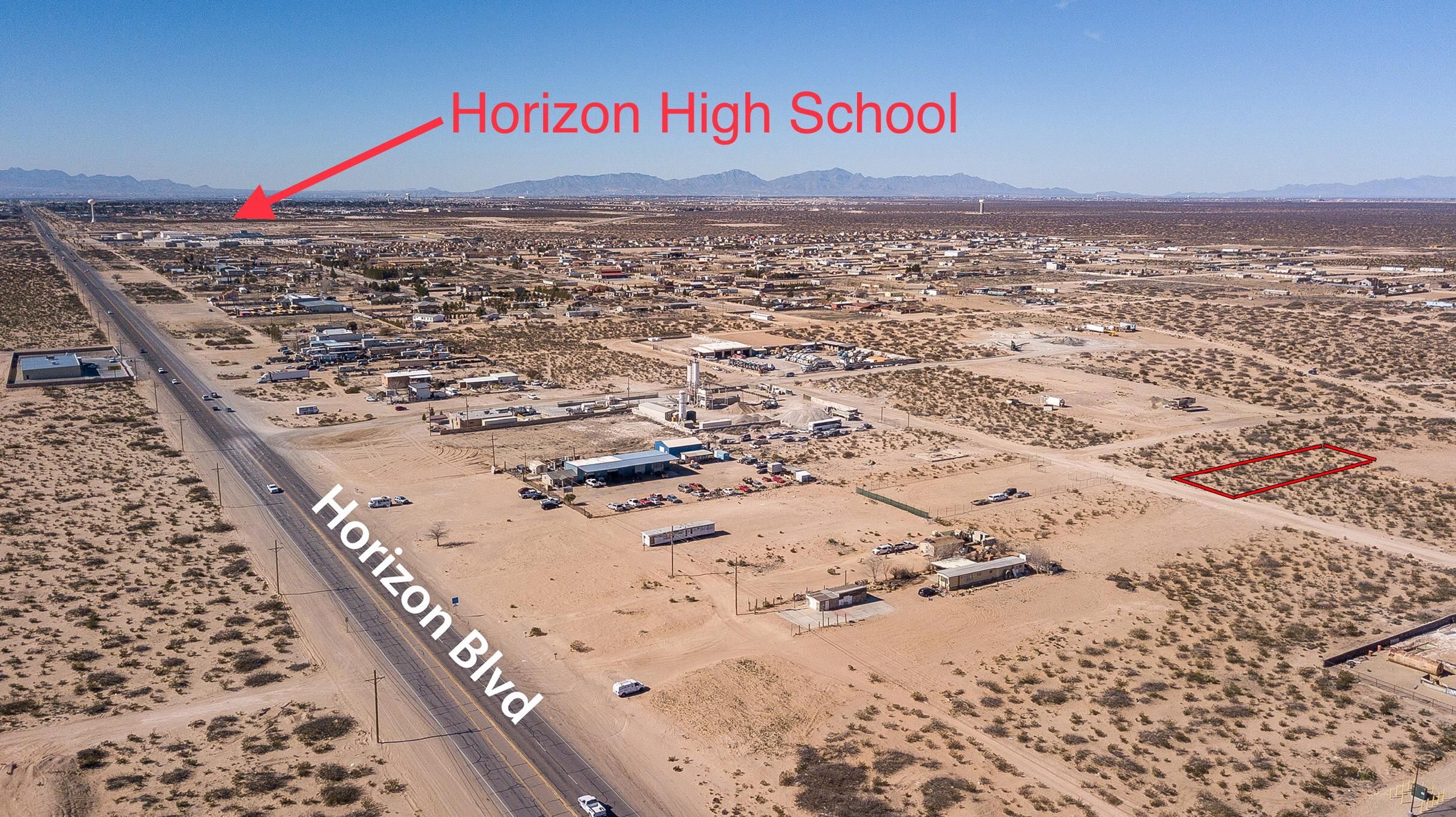 0.28 acres in El Paso County, Texas