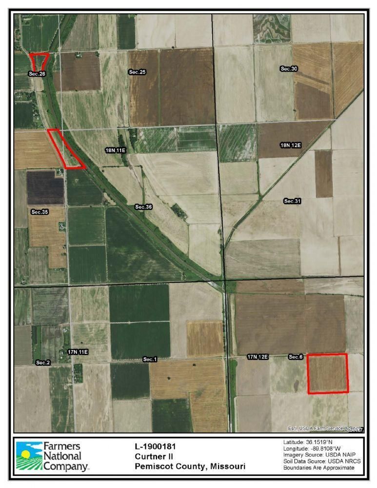 57.80 acres in Pemiscot County, Missouri