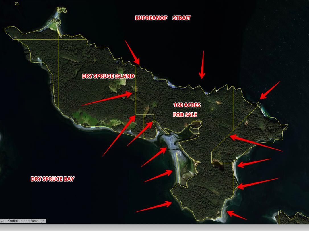 160.00 acres in Kodiak Island Borough, Alaska