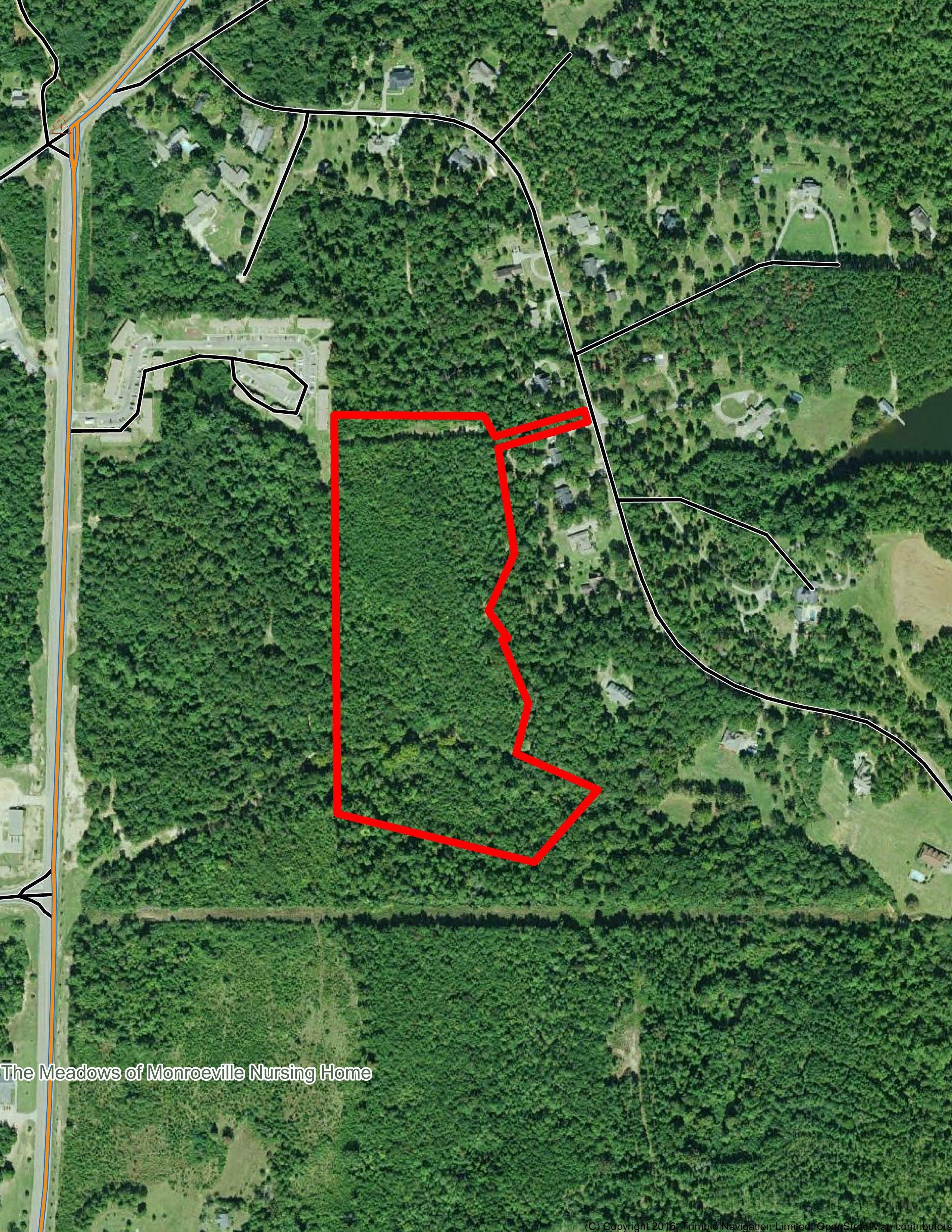 20 acres in Monroe County, Alabama