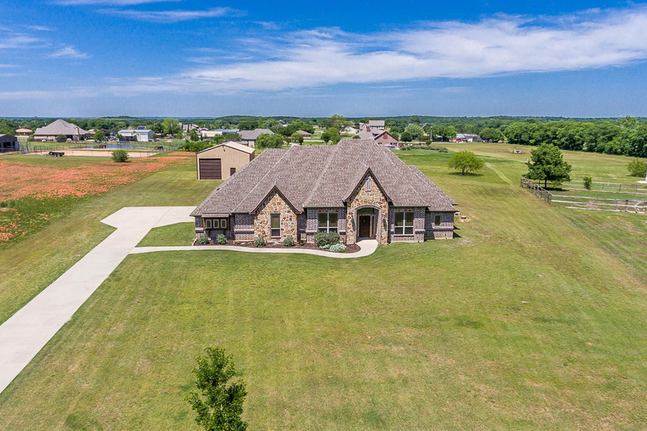 2 acres in Denton County, Texas