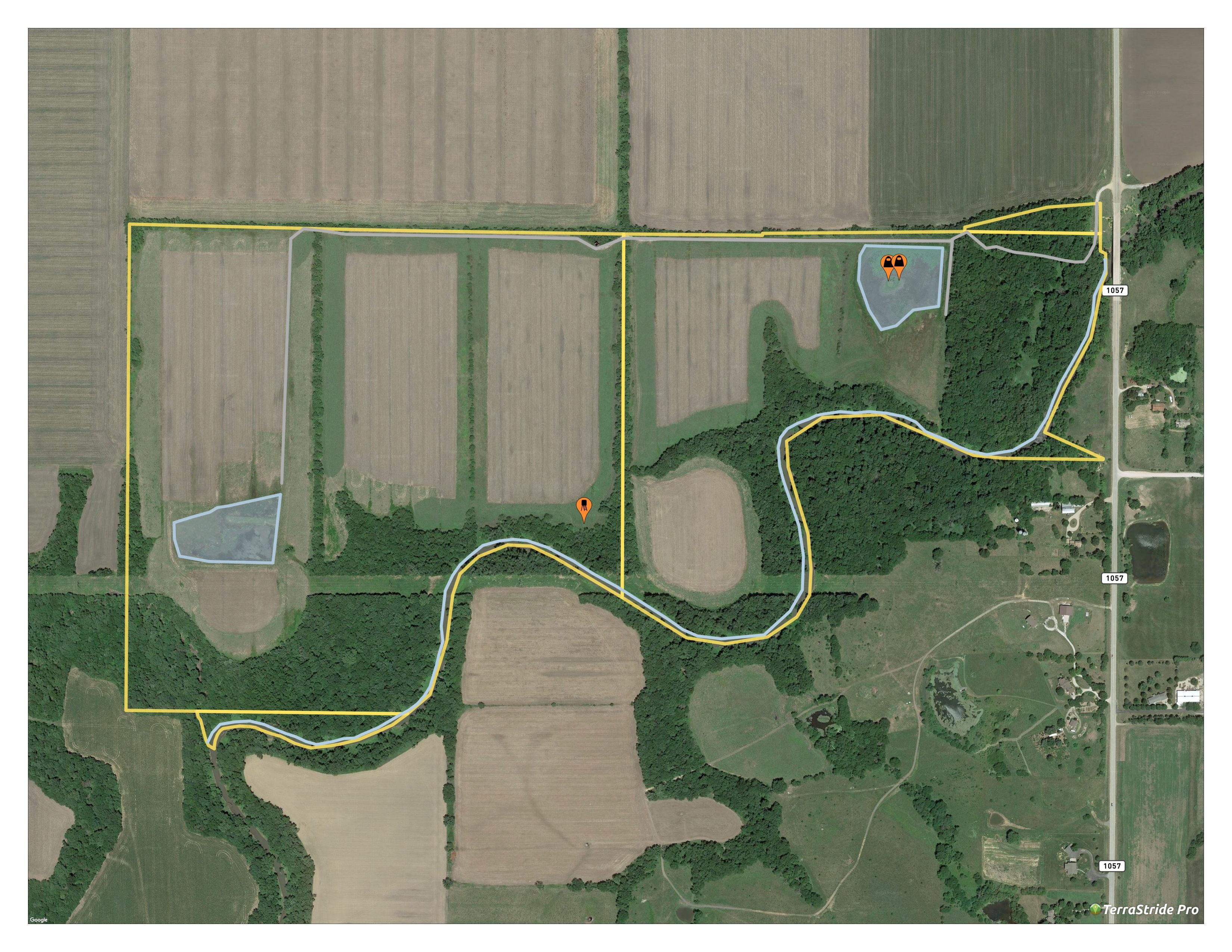 235 acres in Douglas County, Kansas