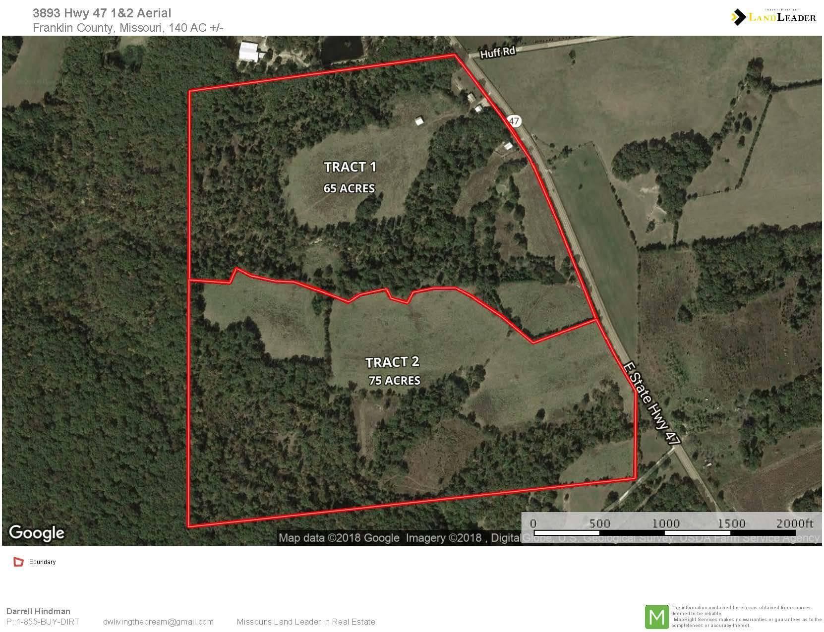 65 acres in Franklin County, Missouri
