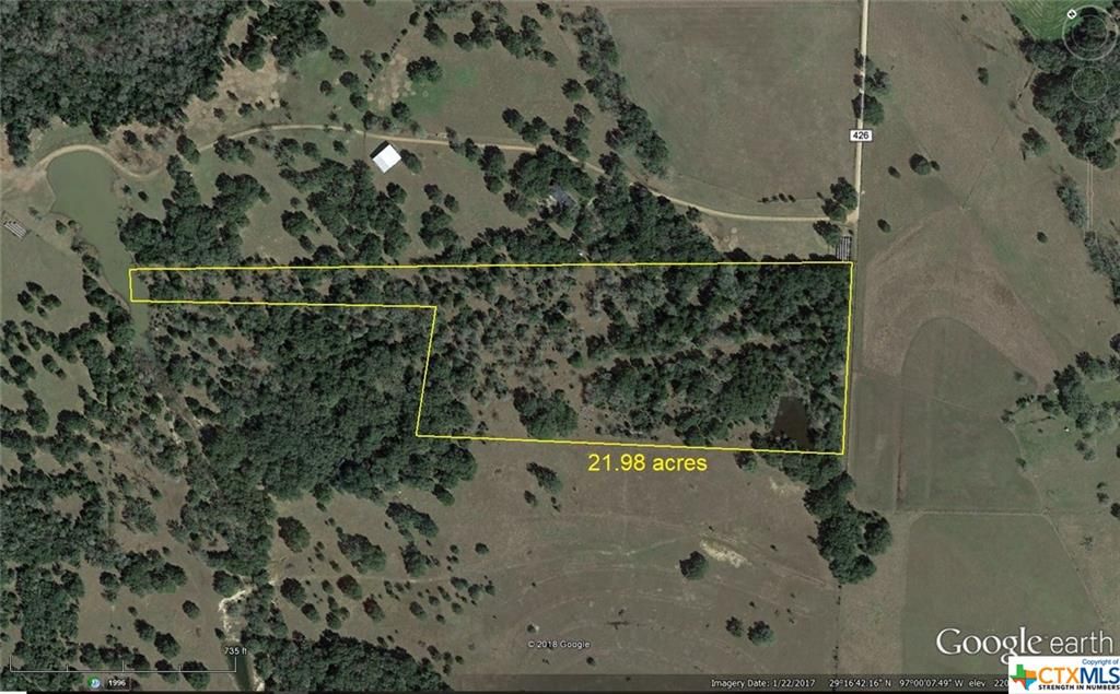 21.98 acres in Lavaca County, Texas