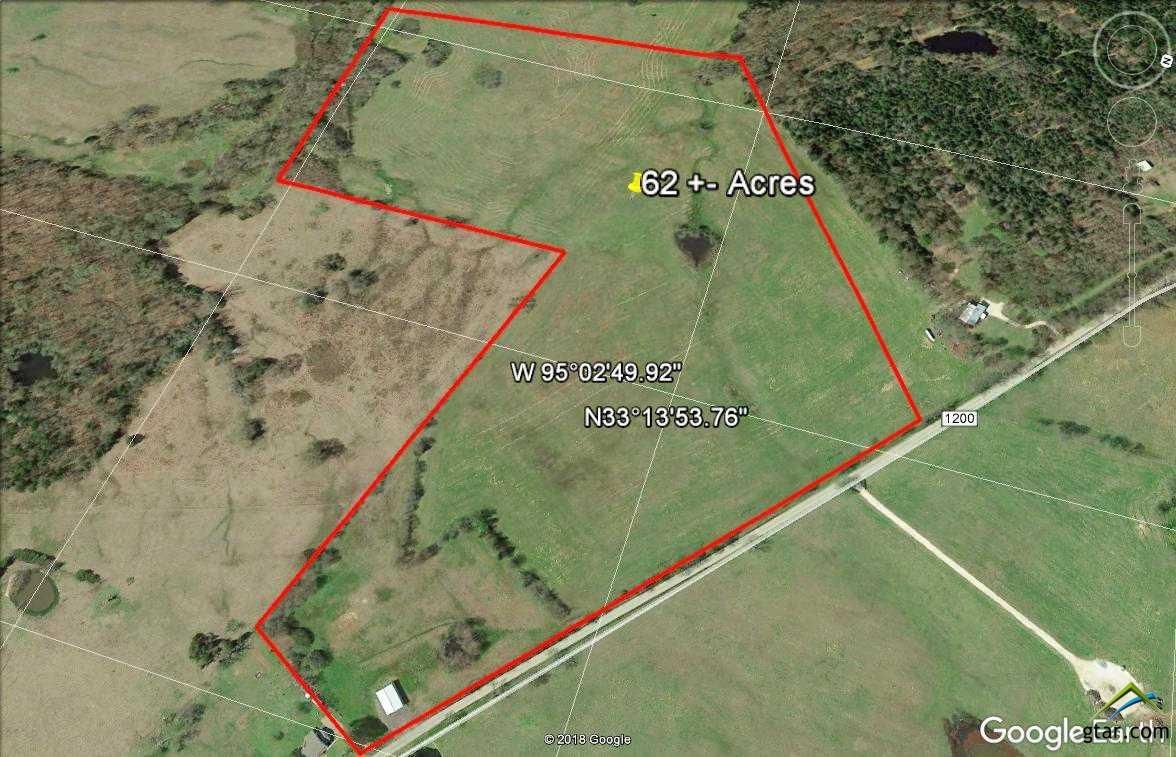 62 acres in Titus County, Texas
