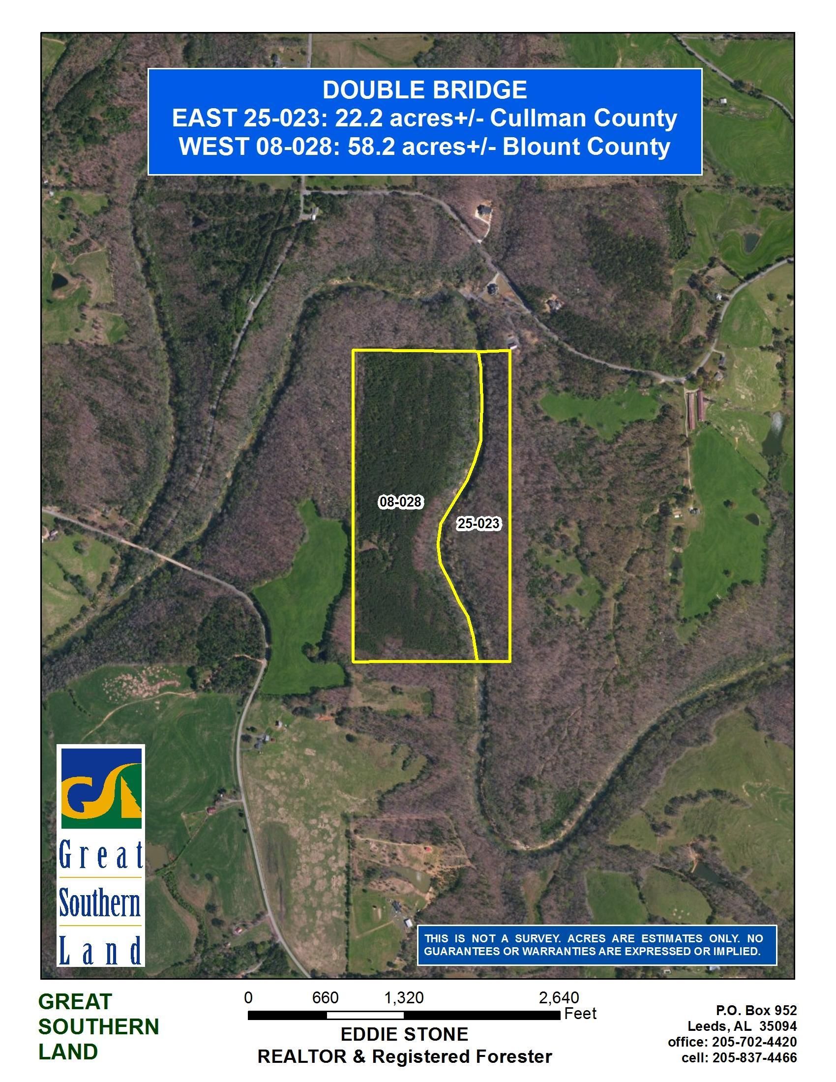 58.20 acres in Blount County, Alabama