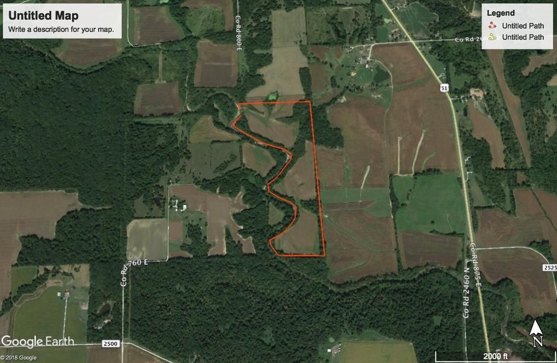 58 acres in Fayette County, Illinois